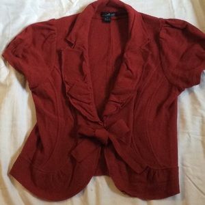Adorable Willi Smith sweater jacket, size large